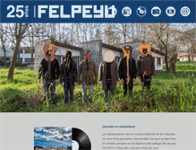 Tablet Screenshot of felpeyu.com